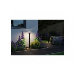 Borne lumineuse extérieur 230V Sienna PIR anthracite