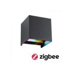 Applique extérieur 230V Cybo RGBW Zigbee 2000-6500K Anthracite