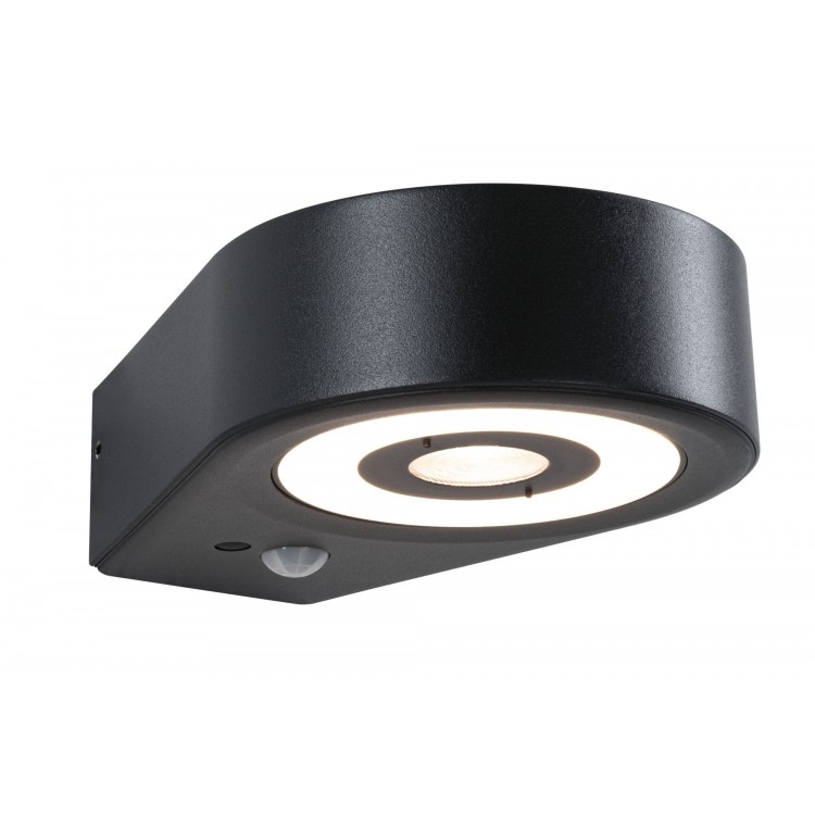 Outdoor 230V mur Silma 1er IP44 Sensor 3000K 230V Alu anthracite