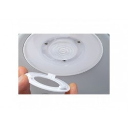 Outdoor 230V mur Silma 1er IP44 Sensor 3000K 230V Alu blanc