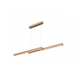 Suspension en Chêne Huilé, Design Contemporain, avec Variateur Tactile, SMAL DOUBLE