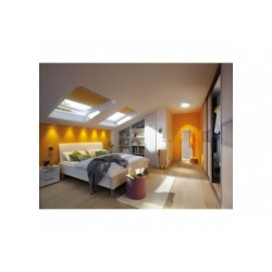 WallCeiling Lunar Panneau LED 300 mm 17 W 230 V Blanc mat Alu