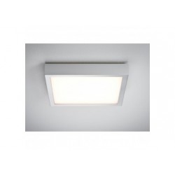 WallCeiling Lunar LED Panel 225x225mm 15,4W 230V chrome mate alu