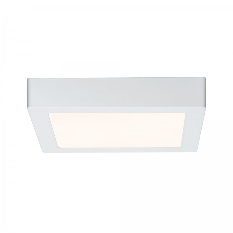 WallCeiling Lunar LED Panel 225x225mm 15,4W 230V blanc mate alu