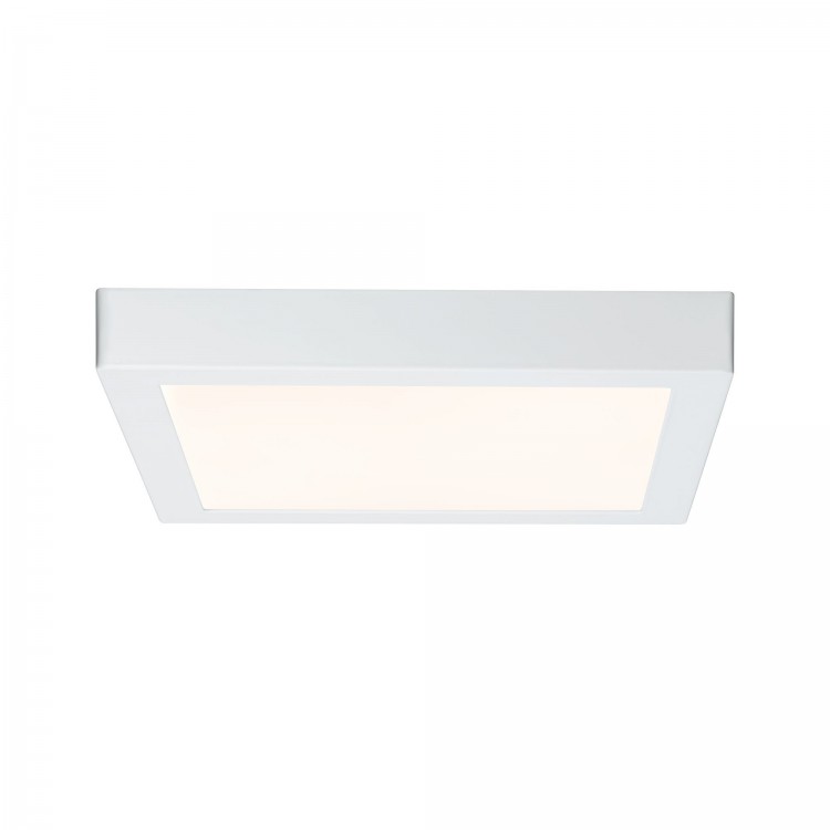 WallCeiling Lunar LED Panel 300x300mm 17W 230V blanc mate alu