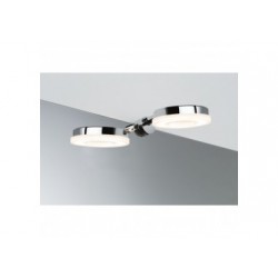 LED IP20 WallCeiling Becrux 1x4W chrome 230 V, métal/plastique