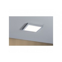 Panneau LED WallCeiling Atria 220x220 mm 20W chrome mat 230V plastique