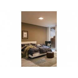 Panneau LED WallCeiling Atria 300x300 mm 24 W blanc dépoli 230 V plastique