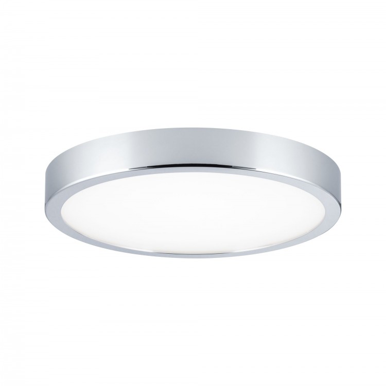 LED IP44 WallCeiling Aviar 20 W chrome 230 V plastique