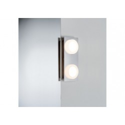 LED IP23 WallCeiling Doradus 2x4,7W Chrome 230 V métal/plastique