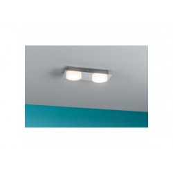 LED IP23 WallCeiling Doradus 2x4,7W Chrome 230 V métal/plastique