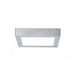 WallCeiling Lunar LED Panel 225x225mm 15,4W 230V chrome mate alu