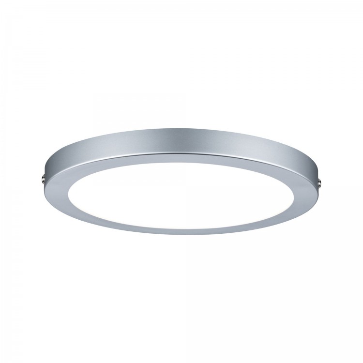 Panneau LED WallCeiling Atria 220 mm 15W 4000K Chrome mat 230V plastique