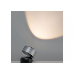 L à poser Lento grad LED 1x3,5W Noir/Alu brossé 230V aluminium