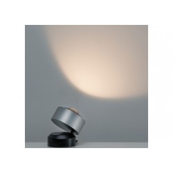 L à poser Lento grad LED 1x3,5W Noir/Alu brossé 230V aluminium