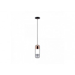 Suspension Neordic Fanja max 1x20W GU10 Noir/cuivre 230V métal