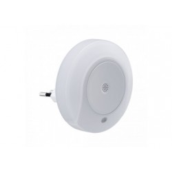 Veilleuse AS Horby ronde prise blanc 0,4W 3000K Sensor