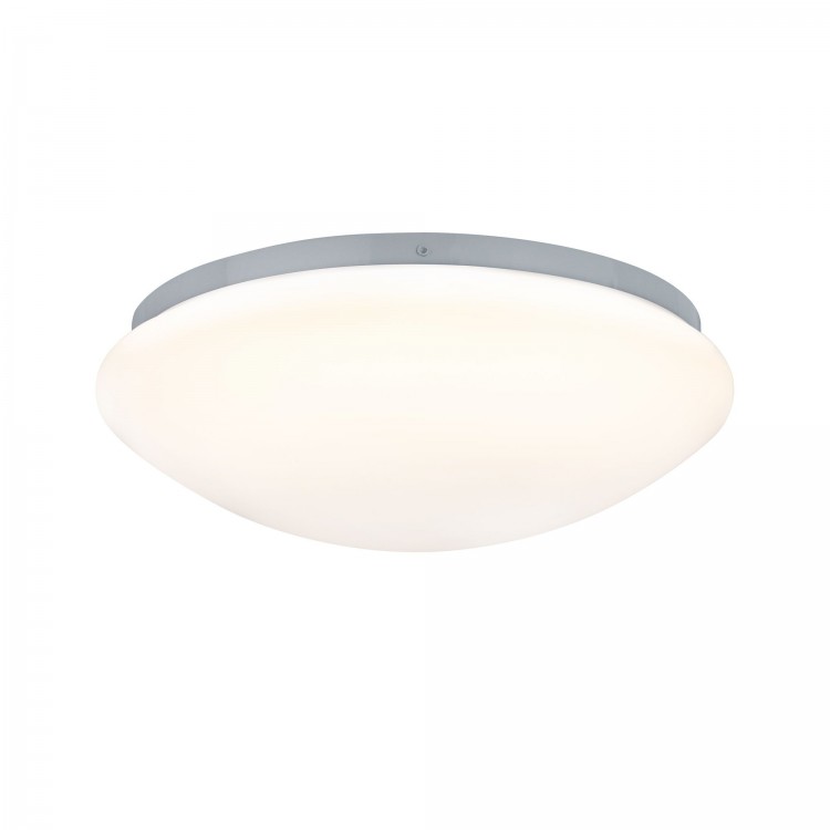 LED WallCeiling Leonis IP44 10W 3000K 280mm Blanc 230 V plastique