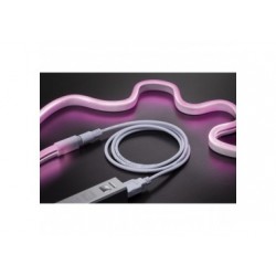 Strip USB Neon Colorflex Rose 1m 4,5W 5V blanc plastique