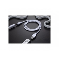 Strip USB Neon Colorflex vert 1m 4,5W 5V blanc plastique