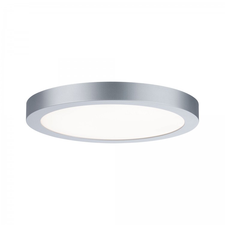 Panneau LED WallCeiling Abia 300mm 22W chrome mat 230V plastique