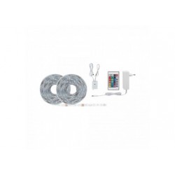 FN Kit ruban SimpLED 10m RGB 28W 230/12V DC Blanc métal plast