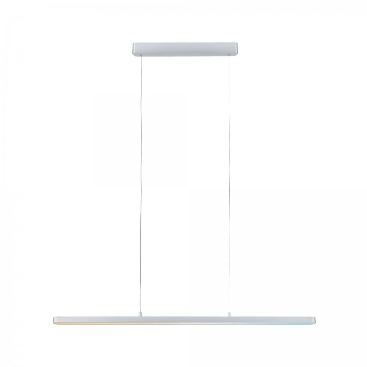 Suspension Lento BLE LED 1x43W TunW Chrome dép 230V Alu/synthétique