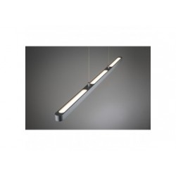 Suspension Lento BLE LED 1x43W TunW Chrome dép 230V Alu/synthétique