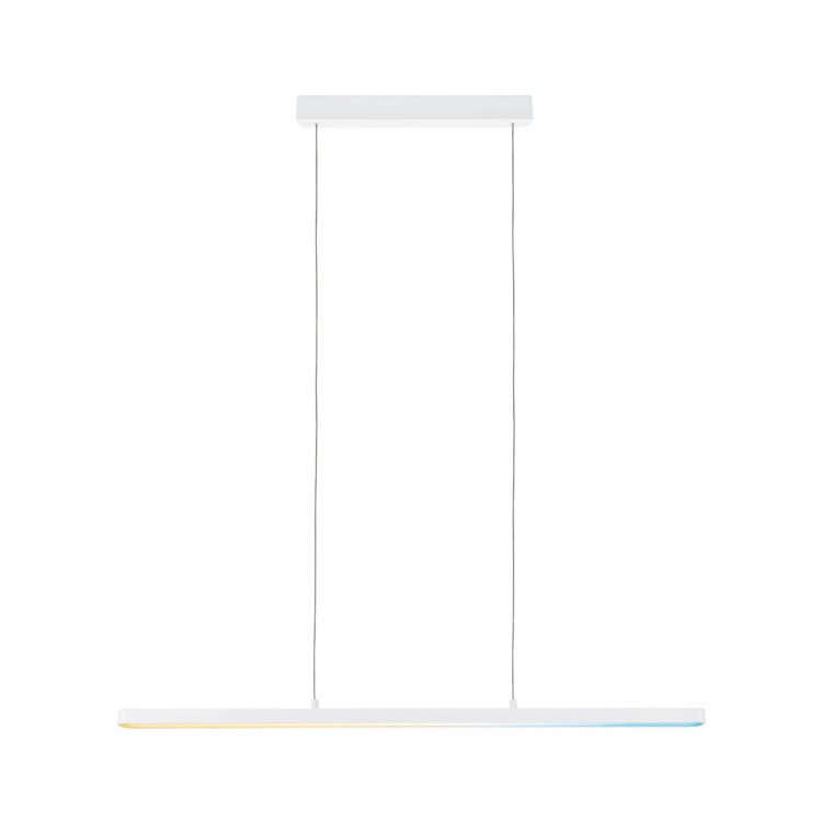 Suspension Lento BLE LED 1x43W TunW Blanc 230 V aluminium /plastique