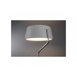 Lampadaire LED Belaja 1x22W 2700K Blanc, Alu brossé 230V, métal