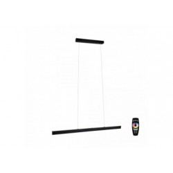 Suspension Puric Aptare ZB grd LED 1x18W Noir 230V métal