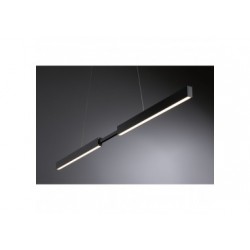 Suspension Puric Aptare ZB grd LED 1x18W Noir 230V métal