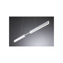 Suspension Puric Aptare ZB grd LED 1x18W Blanc dépoli 230V Métal