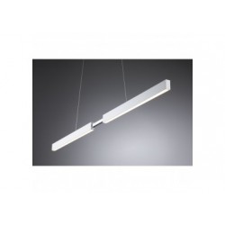 Suspension Puric Aptare ZB grd LED 1x18W Blanc dépoli 230V Métal