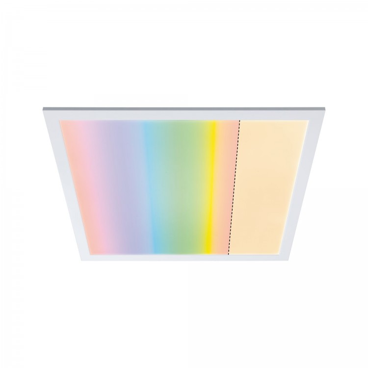 WallCeiling Amaris ZB Panneau LED RGBW 595x595mm 35W Blanc dépoli 230V Métal