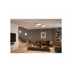 Panneau Velora 400mm 22W RGBW Zigbee blanc 230V Métal