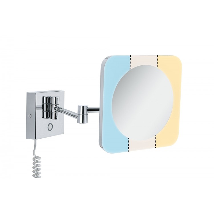 WallCeiling Jora miroir cos IP44 TunW LED 3,3W Chr/Blc/miroir 230V dép/ac