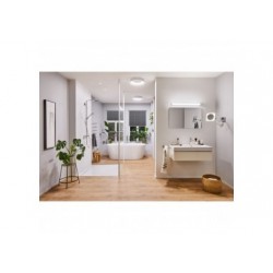 WallCeiling Jora miroir cos IP44 TunW LED 3,3W Chr/Blc/miroir 230V dép/ac