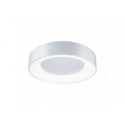 WallCeiling Casca IP44 WhiteSw Plafon. LED 1x23W 400mm Bc 230V Met/syn