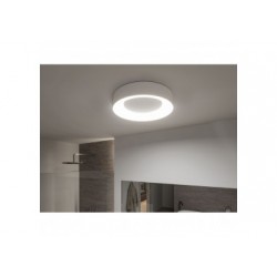 WallCeiling Casca IP44 WhiteSw Plafon. LED 1x23W 400mm Bc 230V Met/syn