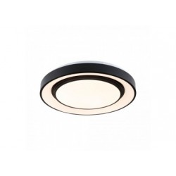 WallCeiling Rainbow Dynamic RGB TunW LED 38,5W 475mm Blanc/Noir 230V Syn/Mét