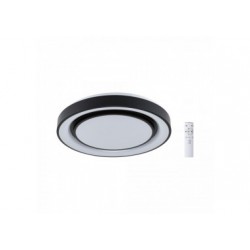 WallCeiling Rainbow Dynamic RGB TunW LED 38,5W 475mm Blanc/Noir 230V Syn/Mét