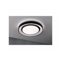 WallCeiling Rainbow Dynamic RGB TunW LED 38,5W 475mm Blanc/Noir 230V Syn/Mét