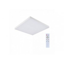 Panneau Velora Rainbow 450x450mm 19W dynamic RGWB blanc 230V Métal