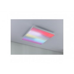 Panneau Velora Rainbow 450x450mm 19W dynamic RGWB blanc 230V Métal