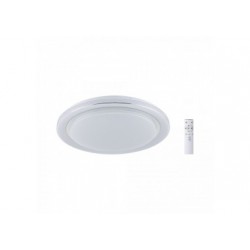 WallCeiling Rainbow Dynamic RGB TunW LED 38,5W 485mm Blanc/Chr 230V Syn/Mét