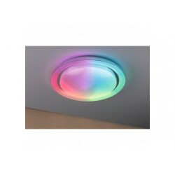 WallCeiling Rainbow Dynamic RGB TunW LED 38,5W 485mm Blanc/Chr 230V Syn/Mét