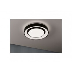 WallCeiling Rainbow Dynamic RGB TunW LED 22W 375mmm Blanc/Noir 230V Syn/Métal