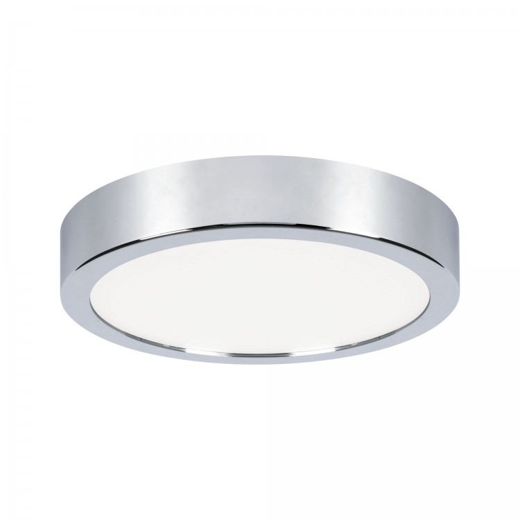 WallCeiling FR Aviar IP44 LED 13W 4000K 220mm Chrome 230V plastique