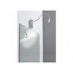 Mirror Zylindro lampe de lecture 1x3W LED Chrome 230V DC 700mA Métal